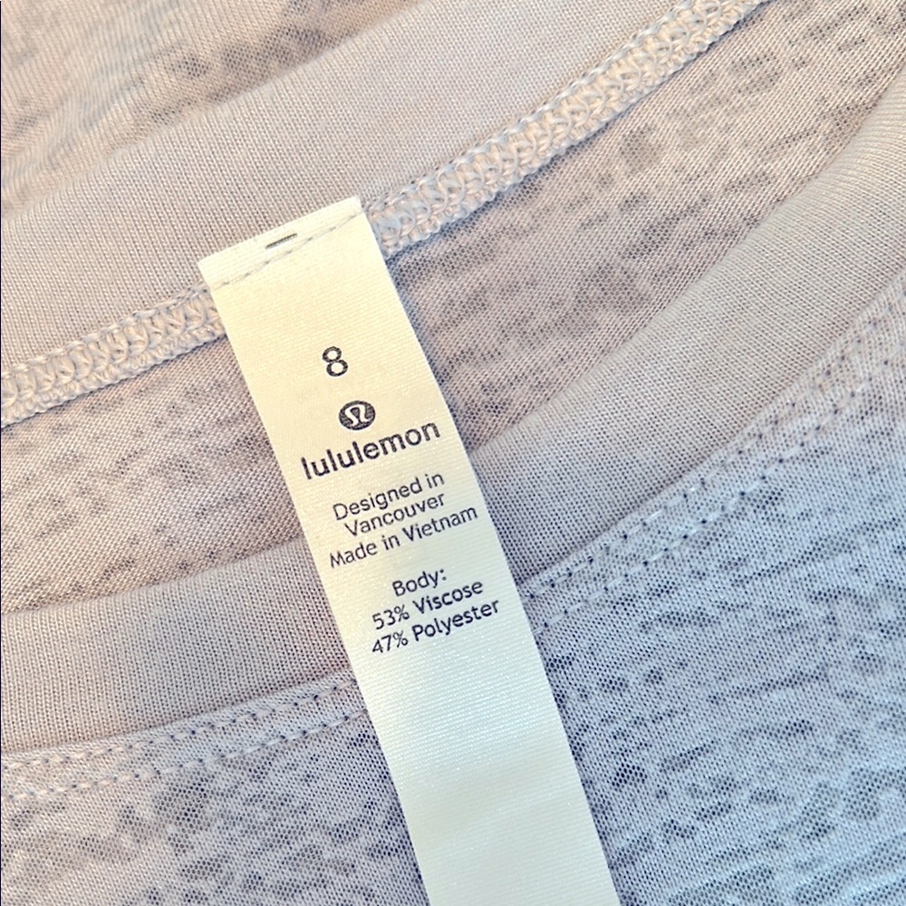 lululemon athletica Gray Women's Intimate Top - Picture 2 of 8